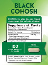 Nature's Truth Concentrated Extract Black Cohosh 540 mg Herbal Supplement - 100 Quick Release Capsules Thumbnail Image