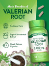 Nature's Truth Valerian Root 1200 mg Quick Release Capsules - 90 ct Thumbnail Image