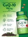 Nature's Truth Enhanced Absorption CoQ-10 100 mg plus Black Pepper Extract Quick Release Softgels - 50 ct Thumbnail Image