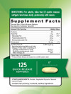 Nature's Truth Natural Lemon Flavor Fish Oil 1000 mg Quick Release Softgels - 125 ct Thumbnail Image