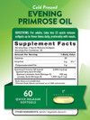 Nature's Truth Cold Pressed Evening Primrose Oil 1000 mg Quick Release Softgels - 60 ct Thumbnail Image