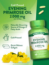 Nature's Truth Cold Pressed Evening Primrose Oil 1000 mg Quick Release Softgels - 60 ct Thumbnail Image