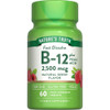 Nature's Truth Vitamin B-12 2500 mcg plus Folic Acid Fast Dissolve Tabs Natural Berry Flavor - 60 ct Thumbnail Image