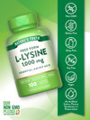 Nature's Truth L-Lysine 1000 mg Coated Caplets - 100 ct Thumbnail Image