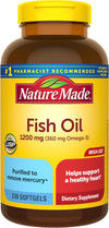 Nature Made Fish Oil 1200 mg - 230 Softgels Thumbnail Image