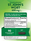 Nature's Truth Standardized St. John's Wort 300 mg Quick Release Capsules - 90ct Thumbnail Image