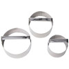 Biscuit Cutter Set - Silver, 3 pc Thumbnail Image