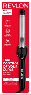 Revlon Perfect Heat Curling Iron - 1", Black Thumbnail Image