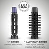 Conair 2-In-1 Hot Air Styling Brush - Assorted Colors, 150W Thumbnail Image