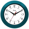 Wall Clock - Teal Blue, 8" Thumbnail Image