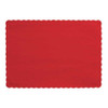 Solid Color Placemat - Red, 9.5"x14" Thumbnail Image