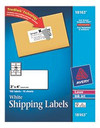 Avery Shipping Labels w/Trueblock - White, 2x4" Thumbnail Image