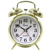 Keywind Twin Bell Brass Alarm Clock Thumbnail Image