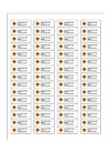 Avery Clear Easy Peel Return Address Labels - Clear 600ct, 2/3 x 13/4 Thumbnail Image