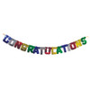 Deluxe Congrats Banner Decoration - Primary Thumbnail Image