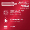 Durex Lubricated Latex Condoms, Extra Sensitive - 12 ea. Thumbnail Image