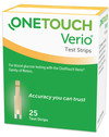 OneTouch Verio Test Strips - 25 ct Thumbnail Image