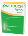 OneTouch Verio Test Strips - 100 ct Thumbnail Image