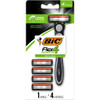Bic Hybrid 4 Advance Razor - 1 handle, 4 cartridges Thumbnail Image