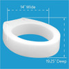 Carex Toilet Seat Elevator, Standard Thumbnail Image