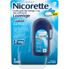 Nicorette 2mg Coated Nicotine Lozenge Stop Smoking Aid - Ice Mint - 20 ct Thumbnail Image