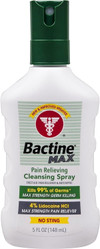 Bactine MAX First Aid Pain Relieving Spray with Lidocaine - 5 oz Thumbnail Image