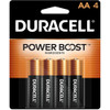 Duracell Coppertop AA Alkaline Batteries 1.5 Volt - 4 ct Thumbnail Image