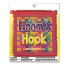 Pepperell Braiding Plastic Square Loop Weaving Loom with Hook, 7-1/4 x 7-1/4 Inches Thumbnail Image