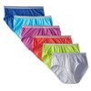 Fruit of the Loom Heather Lowrise Brief Panties, Size 7, Assorted Colors, 6 Pack Thumbnail Image