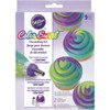 Wilton Tri Color Swirl Piping Bag Coupler, 9 Piece Cake Decorating Kit Thumbnail Image