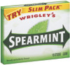Wrigley Spearmint 15 Stick Gum Pack - 10 Packs (150 Sticks Total) Thumbnail Image