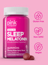 Nature's Truth Pink Beauty Rest Melatonin Gummies Natural Mixed Berry Flavor - 70 ct Thumbnail Image