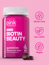 Nature's Truth Pink Biotin Beautiful Gummies - 60 ct Thumbnail Image