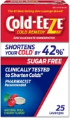 Cold-Eeze Lozenges Sugar Free Wild Cherry Flavor - 25 Ct. Thumbnail Image