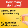 Nature Made Vitamin C Adult Gummies Tangerine - 80 ct Thumbnail Image