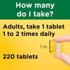 Nature Made Calcium 600 mg + D3 Tablets  - 220 ct Thumbnail Image
