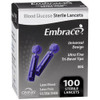 Embrace Blood Glucose Sterile Lancets 30G - 100 ct Thumbnail Image