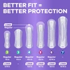 Always Discreet Pads Extra Heavy Long - 28 each - Case of 2 Thumbnail Image