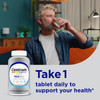 Centrum Silver Men 50+ Multivitamin/Multimineral Supplement Tablets - 100 ct Thumbnail Image