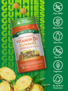 Nature's Truth Extra Strength Vitamin D3 50 mcg (2000 IU) Gummies Natural Pineapple Flavor - 70 ct Thumbnail Image