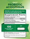 Nature's Truth Probiotic Acidophilus 500 Million CFU Quick Release Capsules - 100 ct Thumbnail Image