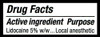 LMX5 Lidocaine Pain Relief Cream, 15g Tube Thumbnail Image