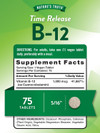 Nature's Truth B-12 1000 mcg Tablets Timed Release - 75 ct Thumbnail Image