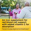 Nature Made Iron 18 mg with Vitamin C Gummies Raspberry - 60 ct Thumbnail Image