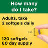 Nature Made Magnesium Citrate 250 mg Softgels - 120 ct Thumbnail Image