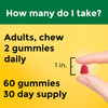Nature Made High Absorption Magnesium Citrate 200 mg per Serving Gummies Mixed Berry - 60 ct Thumbnail Image