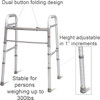 Carex Folding Walker For Seniors Thumbnail Image