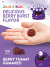 Nature's Truth Just 4 Kidz Black Elderberry + Vitamin C, Zinc Gummies Natural Berry Burst Flavor - 50 ct Thumbnail Image