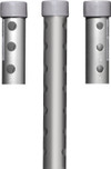 Drive Medical Universal 5" Walker Wheels, Gray Thumbnail Image