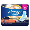 Always Maxi Pads With Flexi-Wings Overnight Size 4 - 26 ct Thumbnail Image